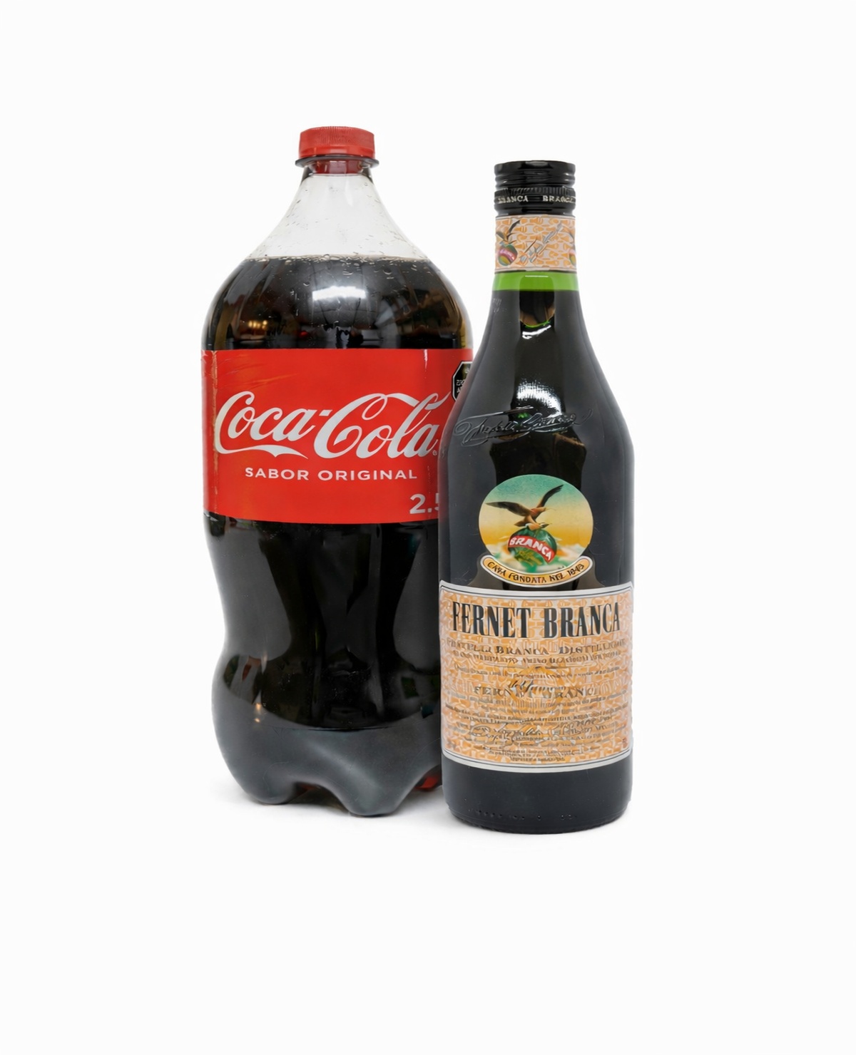 Combo Fernet Branca 750 Cc + Coca Cola 2.5 Lt